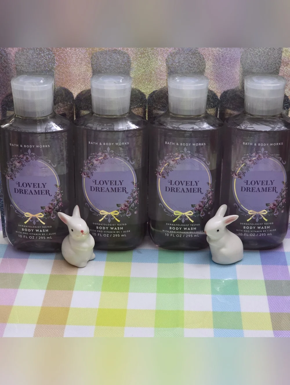 Bath & Body Works Lovely Dreamer Body Wash Set of 4 New RARE